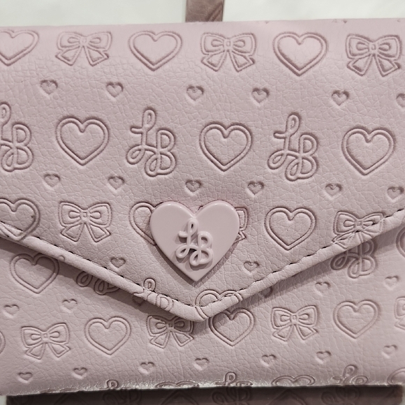 🔹️Betsey Johnson🔹️ Pink Multi LBCASH Trifold Wallet ✨️💗 - Picture 3 of 7